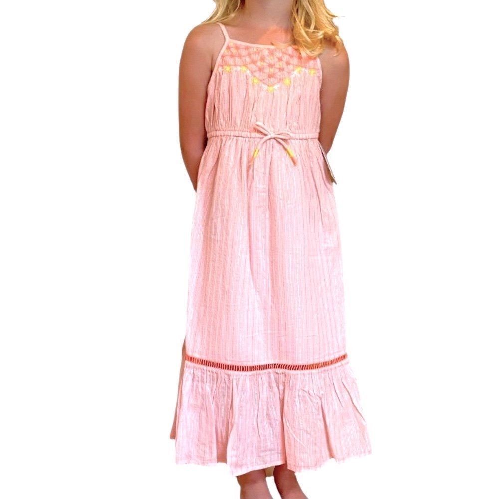 Cat & Jack Pink Dress Metallic Accents